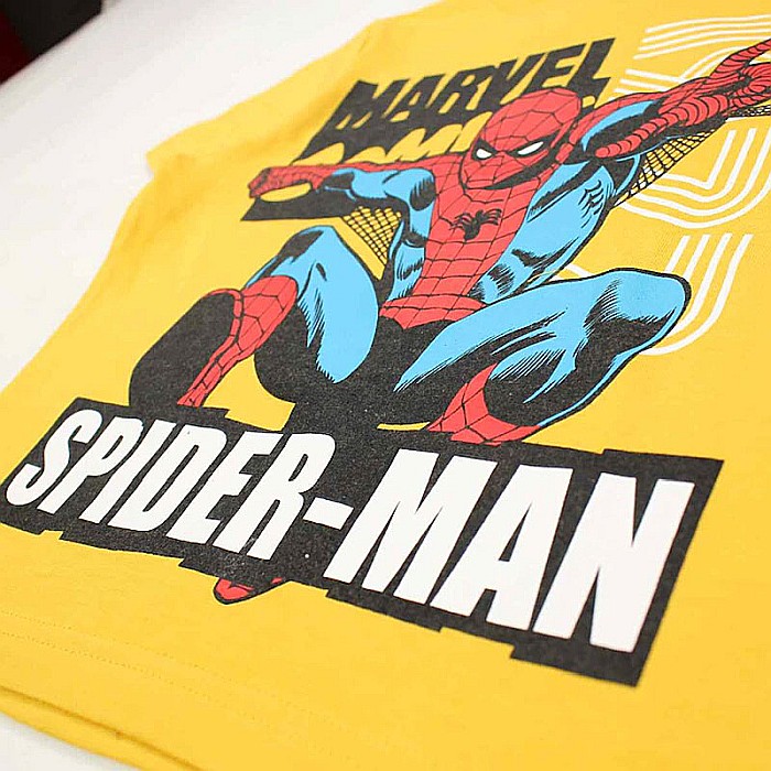Tricou copii 100% bumbac, galben, Spiderman [3]