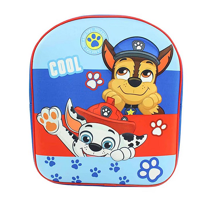 Ghizodan 3D, multicolor, cu bretele întărite și ajustabile, 30x26x10 cm, Paw Patrol [4]