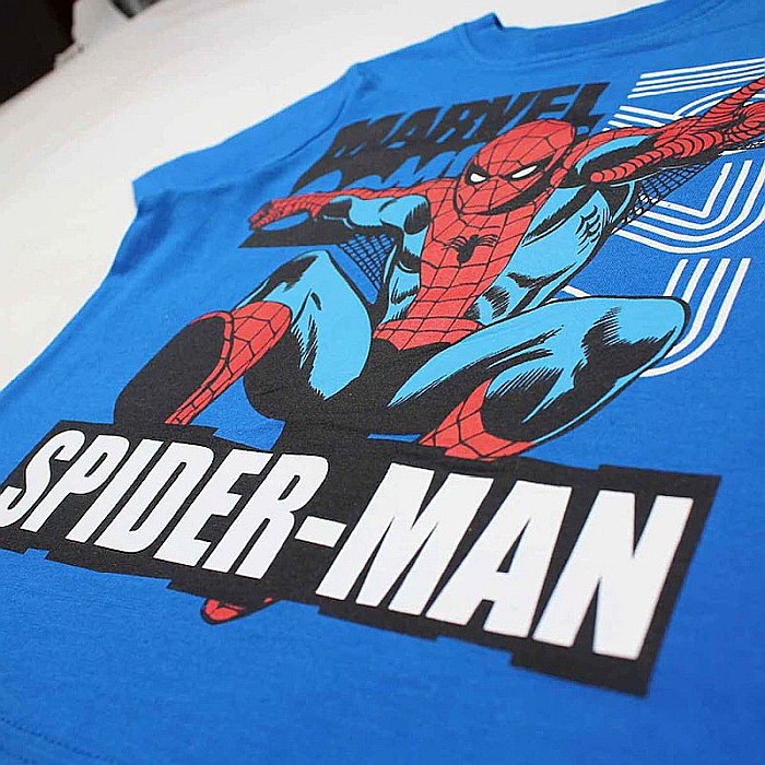 Tricou copii 100% bumbac, albastru, Spiderman [2]