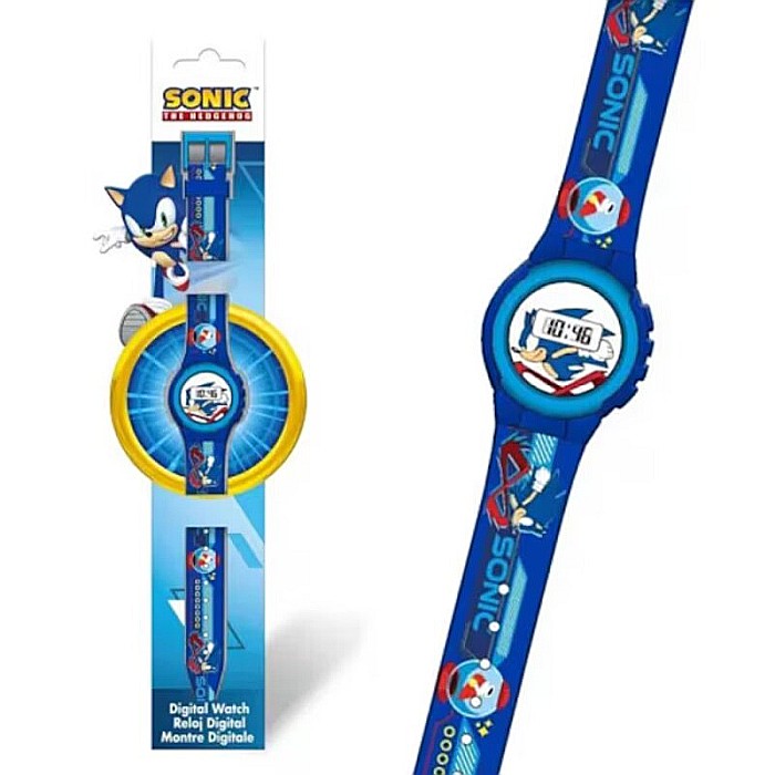 Ceas de mâna copii, Sonic, albastru [2]