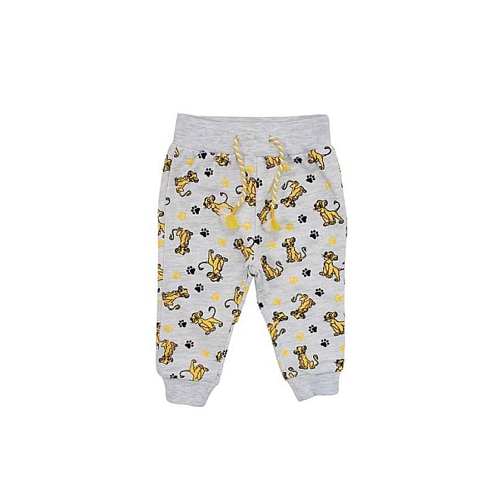 Set două piese, body mânecă lungă și pantaloni lungi, 100% bumbac, multicolor, The Lion King, Disney [6]
