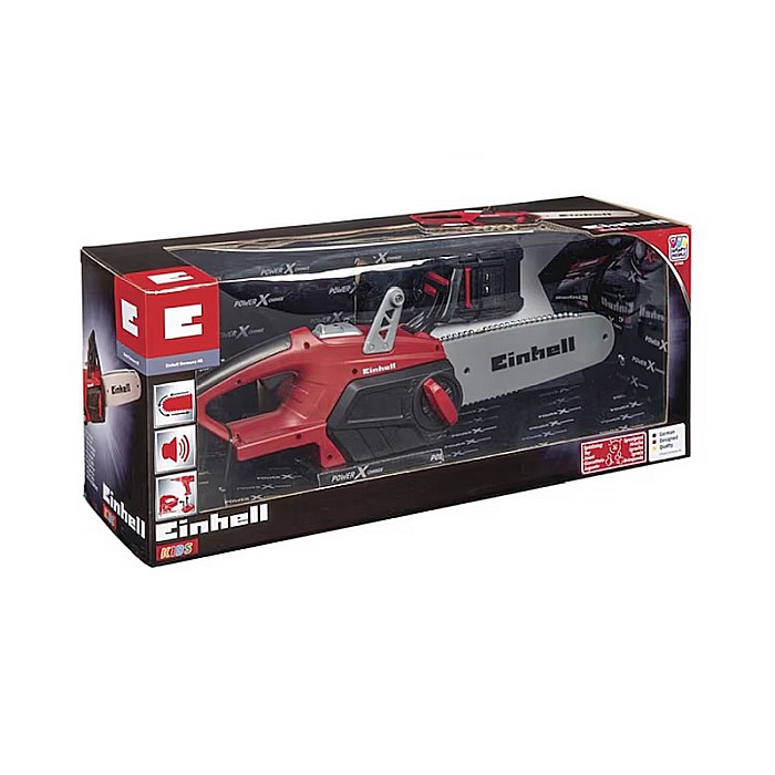 Drujbă electrică cu baterie detașabilă, imită sunetele reale, lumini, multicolor, Einhell Kids [2]