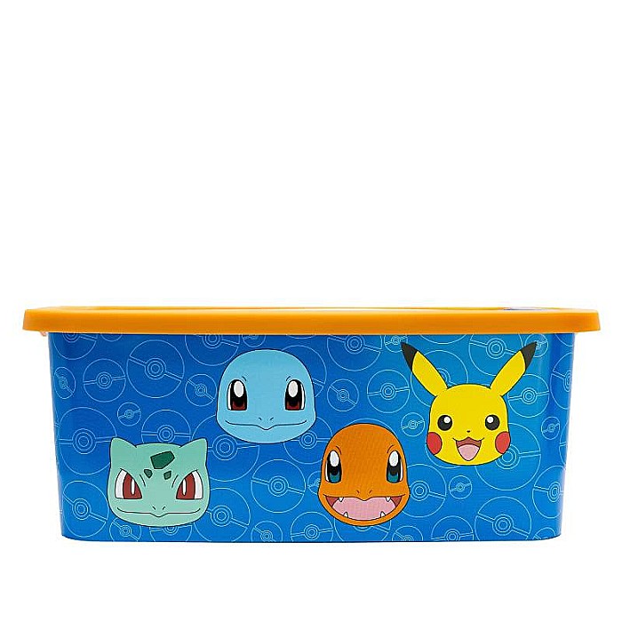 Cutie depozitare jucării, Pokemon Rock, 38x27x11 cm, 13 litri Albastru [3]