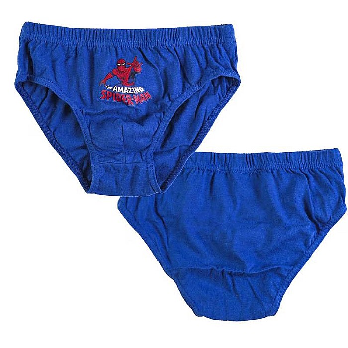 Set 5 perechi chiloți pentru copii, 100% bumbac, multicolor, Spiderman [5]