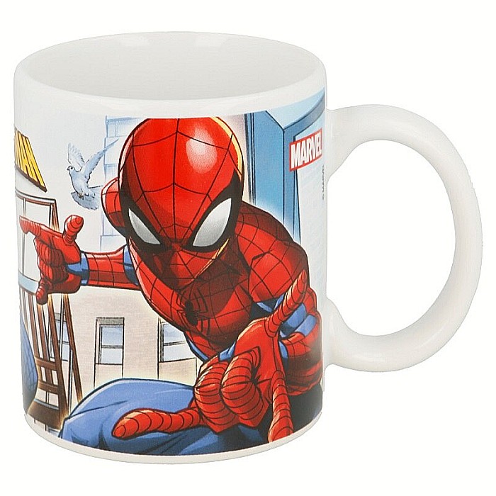 Cană ceramică cu cutie cadou Spiderman Streets, Multicolor [3]