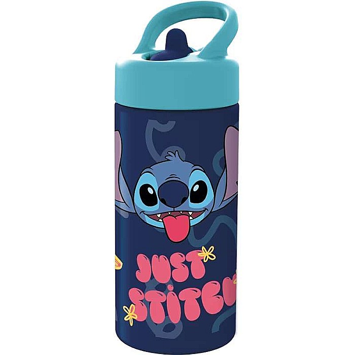 Sticlă plastic sport Stitch 410 ml Albastru [1]