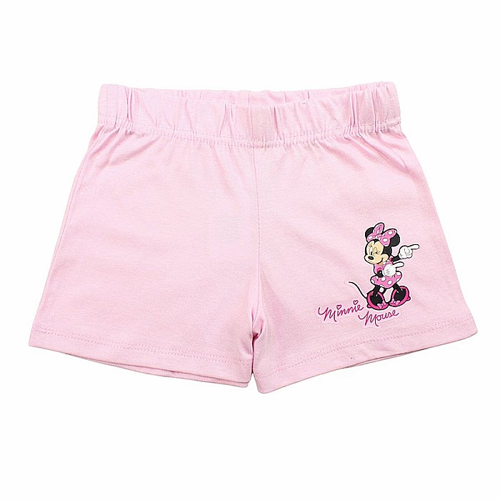 Pijamale copii cu mânecă scurtă, bumbac, multicolor, Boom, Minnie Mouse [2]
