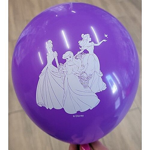 Set 6 baloane latex Prințese Disney 22.8 cm [5]