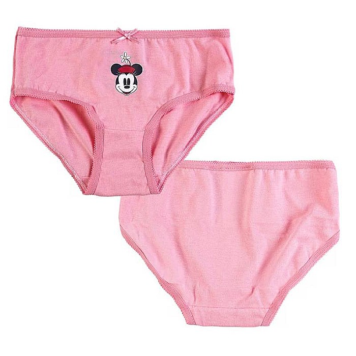 Set 5 perechi chiloți pentru copii, 100% bumbac, multicolor, Minnie Mouse [6]
