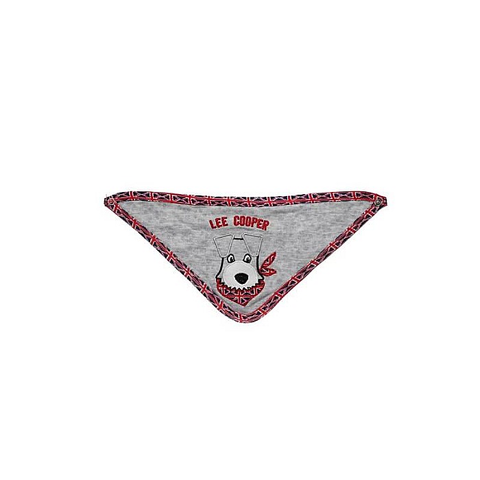 Set 4 piese, salopetă și body cu mânecă lungă, bavețică și căciulă, roșu, Lee Cooper [4]