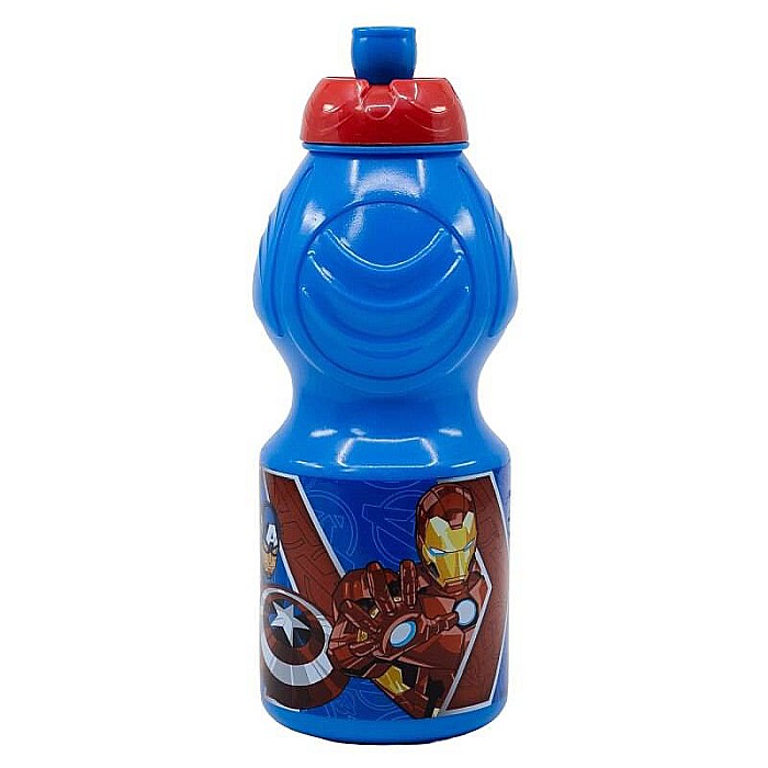 Sticlă sport pentru apă, 400 ml, multicolor, fără BPA, Heraldic Army, Avengers [2]