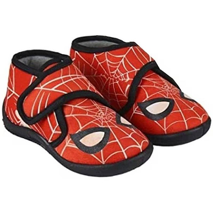 Încălțăminte interior, material textil, fosforescenți, Spiderman [3]