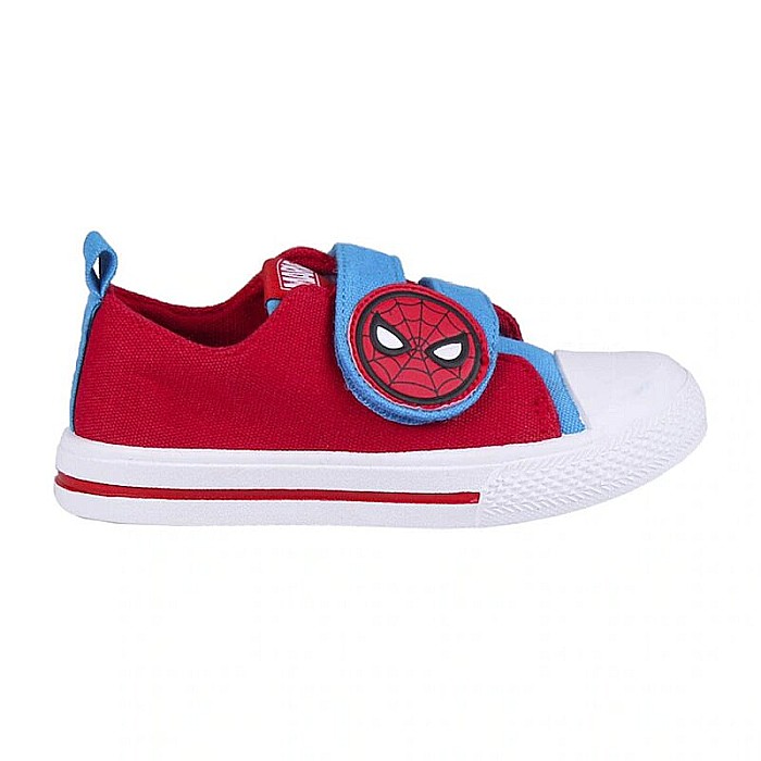 Teniși din material textil cu închidere velcro, roșu, Spiderman. [1]
