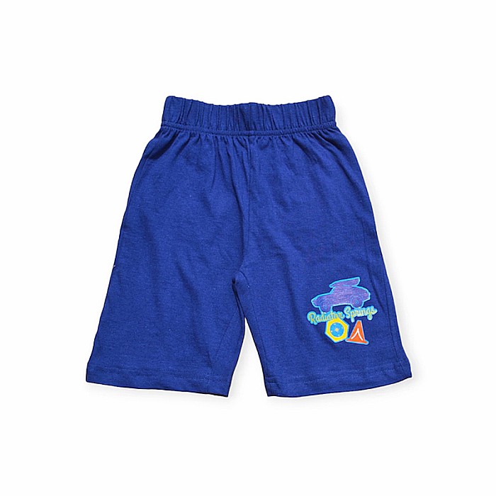 Pijamale copii cu mânecă scurtă, 100% bumbac, albastru, Gear Up For Adventures, Cars [3]