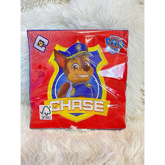 Set 16 șervețele hârtie Paw Patrol / Patrula Cățelușilor 33 x 33 cm [3]