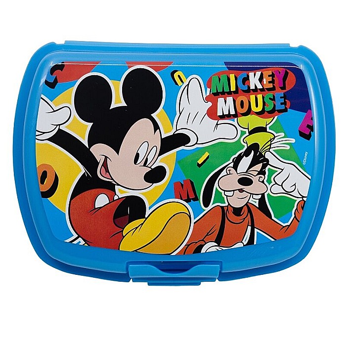 Cutie sandwich, multicolor, fără BPA, 18.2 x 13.6 x 6.7, Mickey Mouse [2]