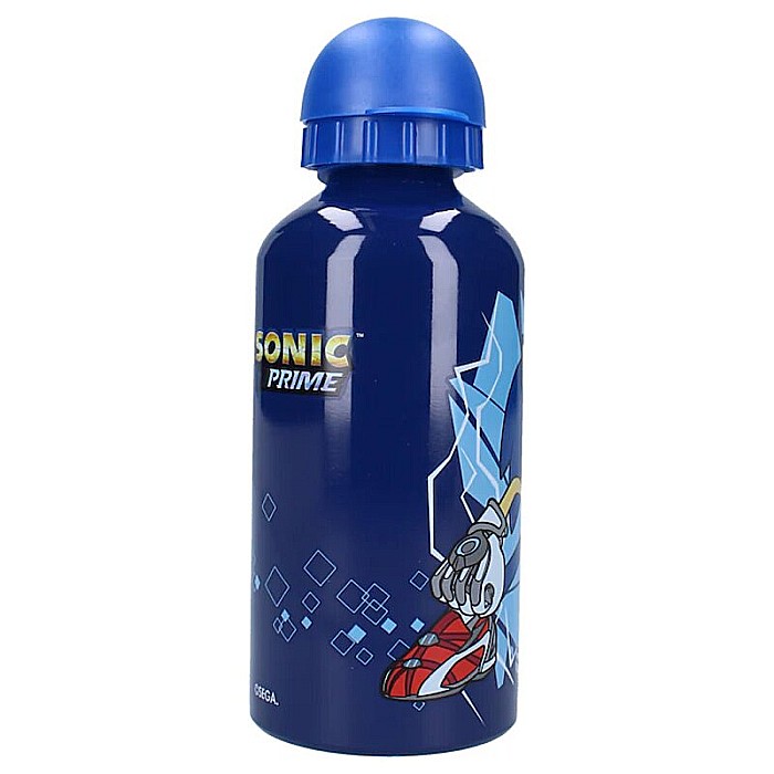Sticlă apă din aluminiu, multicolor, capacitate 500 ml, Sonic Prime Let's Eat [3]