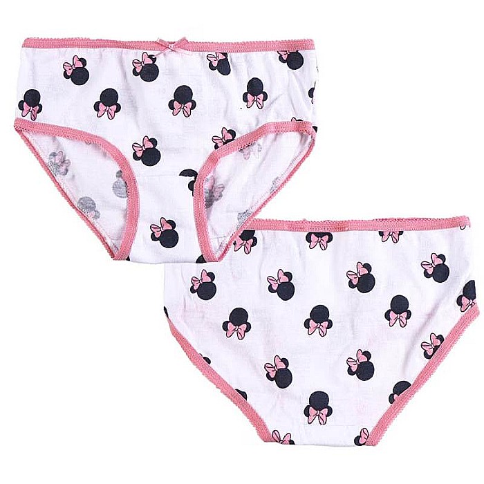 Set 5 perechi chiloți pentru copii, 100% bumbac, multicolor, Minnie Mouse [4]