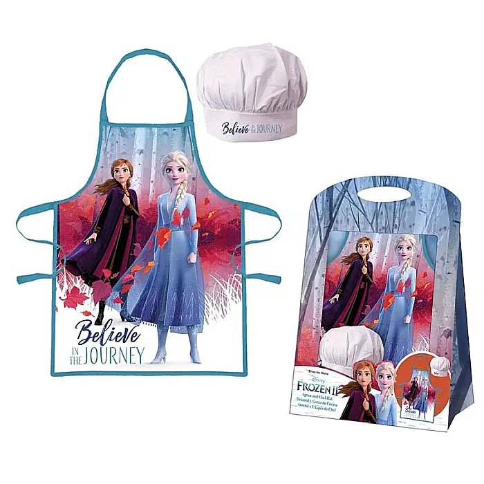 Set șort și bonetă de bucătar Frozen Believe in the journey [3]
