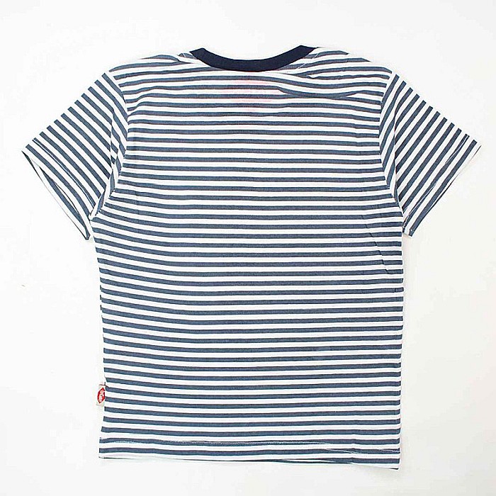 Tricou copii, 100% bumbac, alb/negru, Lee Cooper [3]