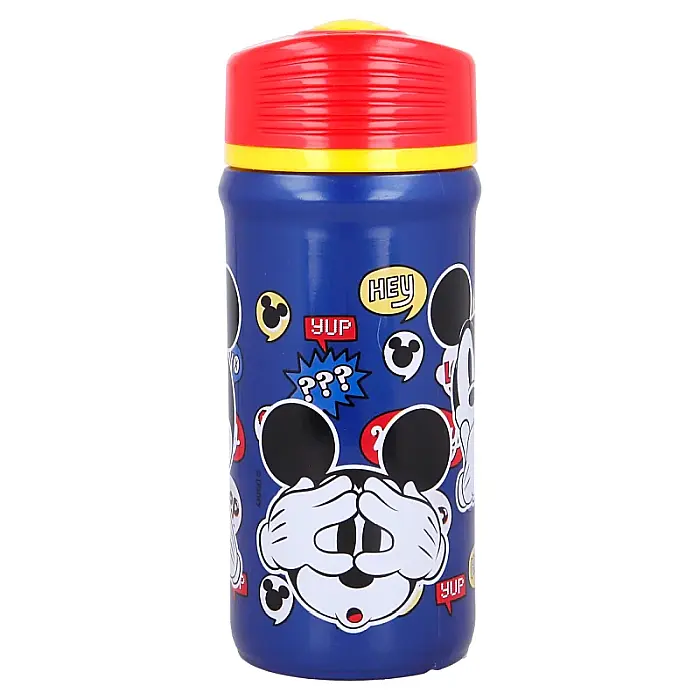 Sticlă sport pentru apă, din plastic fără BPA, multicolor, 390 ml, Mickey Mouse, Disney [3]