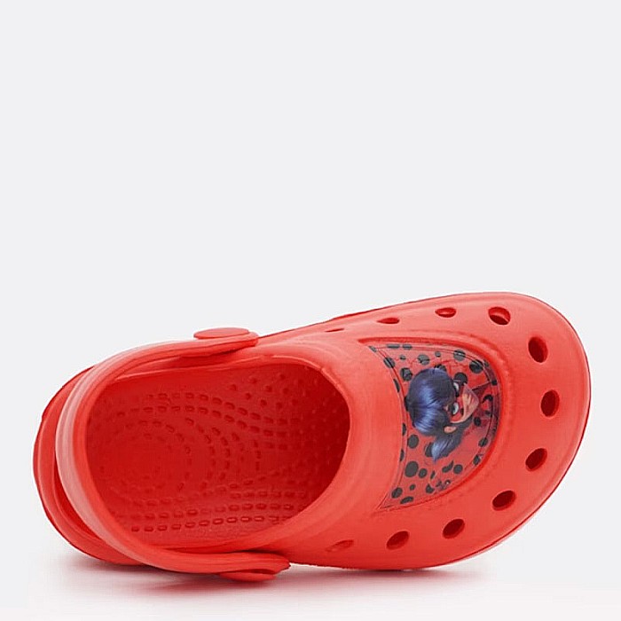 Saboți pentru copii, roșu, Miraculous, LadyBug [5]