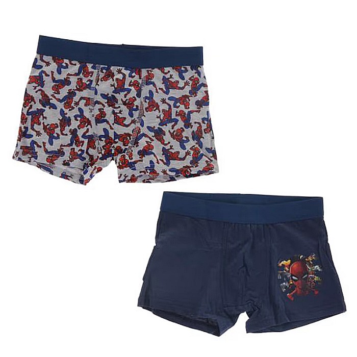 Set 2 perechi boxeri pentru băieți, multicolor, Spiderman [1]