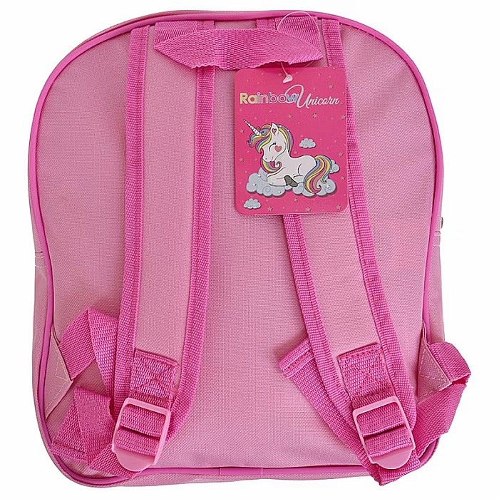 Ghiozdan copii, 30x26x10 cm, 3D, multicolor, bretele întărite și ajustabile, Unicorn [2]