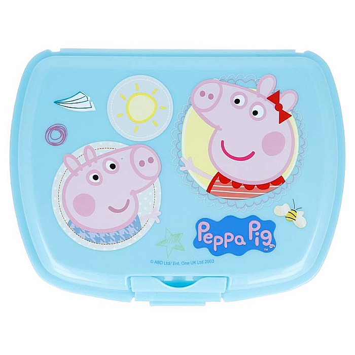 Cutie sandwich Peppa Pig Core, 18,1x13,9x6,7 cm Albastru [2]