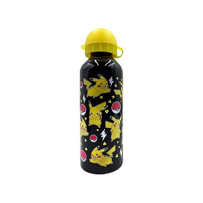 Sticlă apă pentru copii, din aluminiu, 500 ml, multicolor, Game, Pokemon [1]