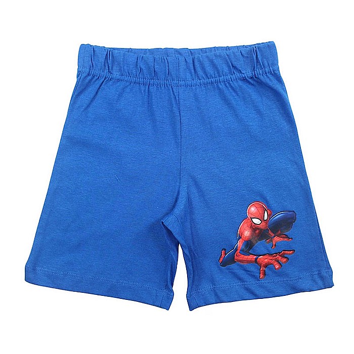 Pijamale copii cu mânecă scurtă, 100% bumbac, multicolor, Force, Spiderman, Marvel [6]