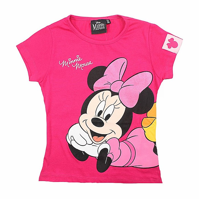 Tricou copii, 100% bumbac, multicolor, Happy, Minnie Mouse [1]