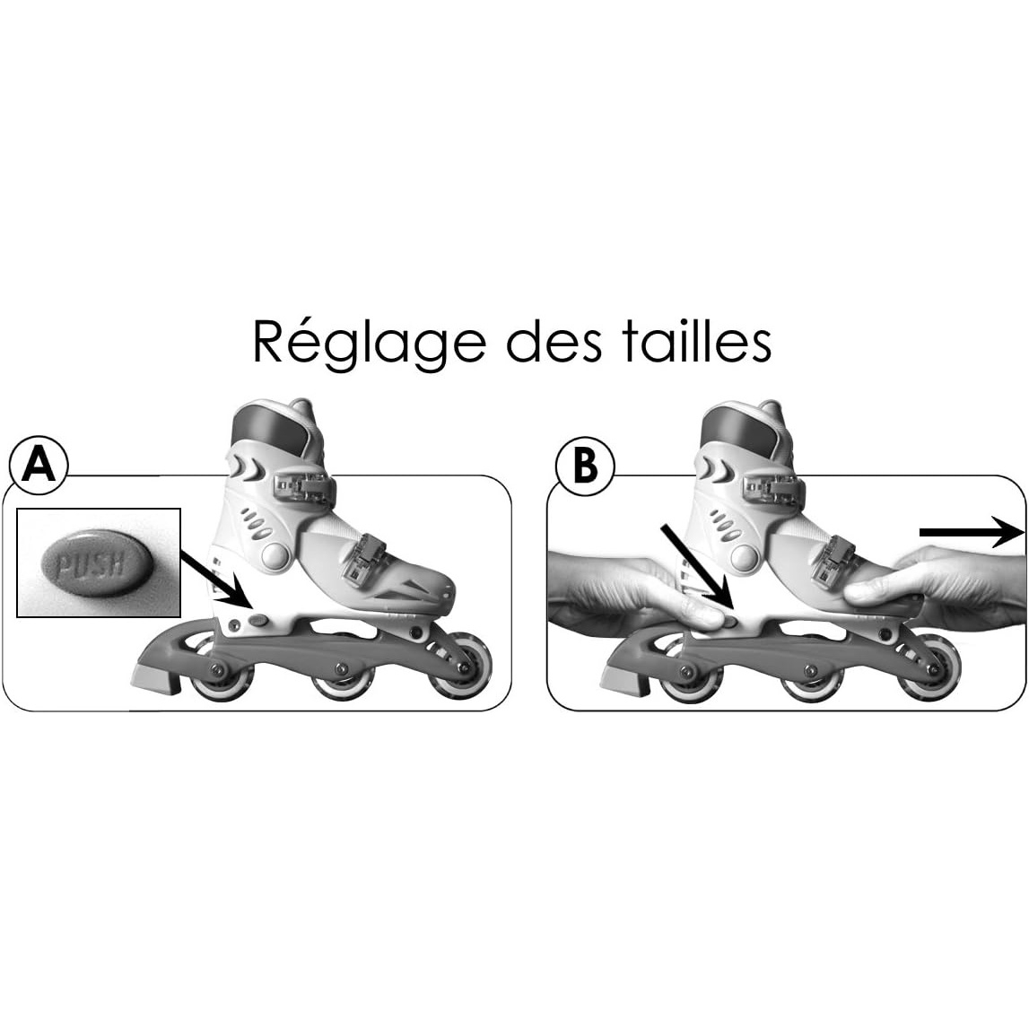 Role reglabile 2 in 1 pentru copii, multicolor, marimea 27-30, Stitch [8]