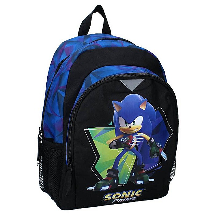 Rucsac albastru cu două compartimente, 35x27x18 cm, Prime Time, Sonic [2]