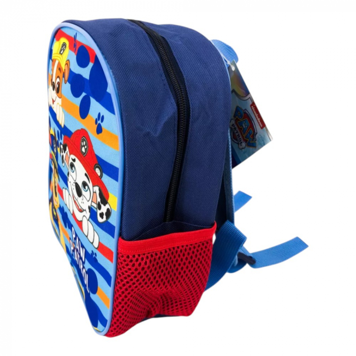 Rucsac copii, 26x22x10 cm, bretele întărite și ajustabile, albastru, Paw Patrol [2]