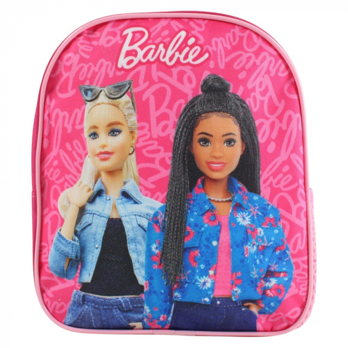 Rucsac copii, 26x22x10 cm, bretele întărite și ajustabile, multicolor, Barbie [2]