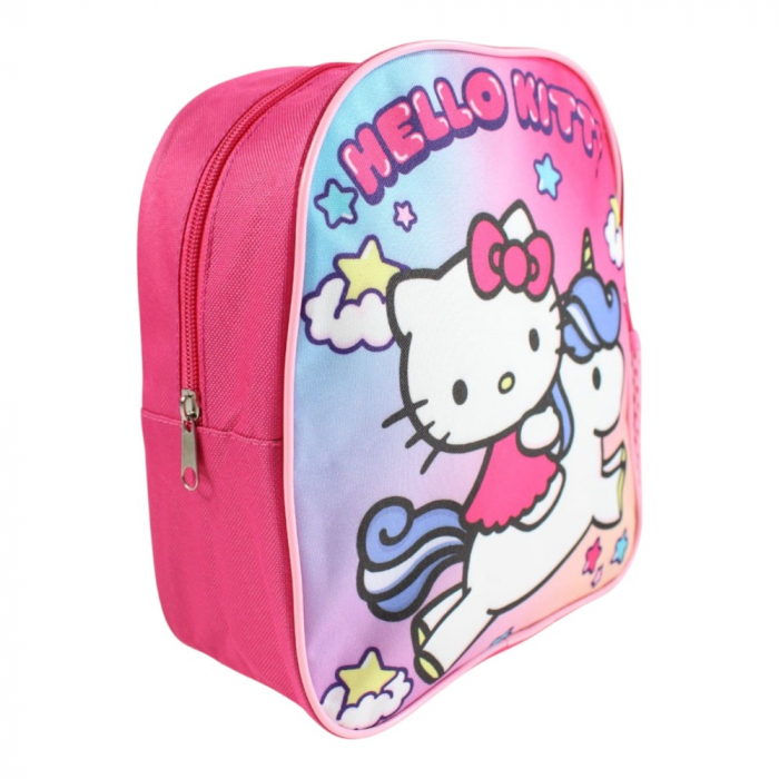 Rucsac copii, 26x22x10 cm, bretele întărite și ajustabile, multicolor, Hello Kitty [1]