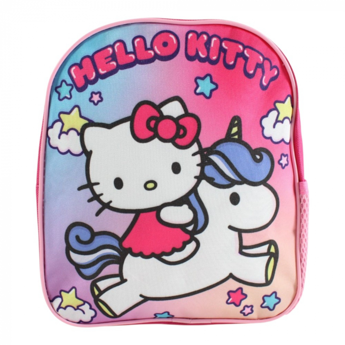 Rucsac copii, 26x22x10 cm, bretele întărite și ajustabile, multicolor, Hello Kitty [2]