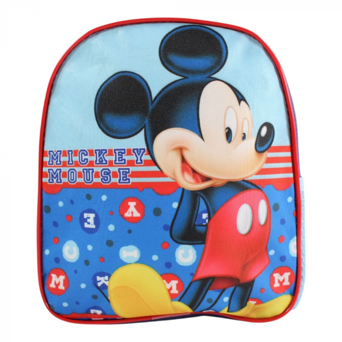 Rucsac copii, 26x22x10 cm, bretele întărite și ajustabile, multicolor, Mickey Mouse [2]
