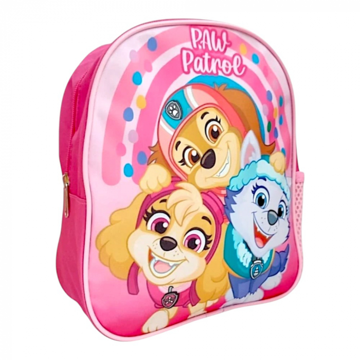 Rucsac copii, 26x22x10 cm, bretele întărite și ajustabile, roz, Paw Patrol [1]