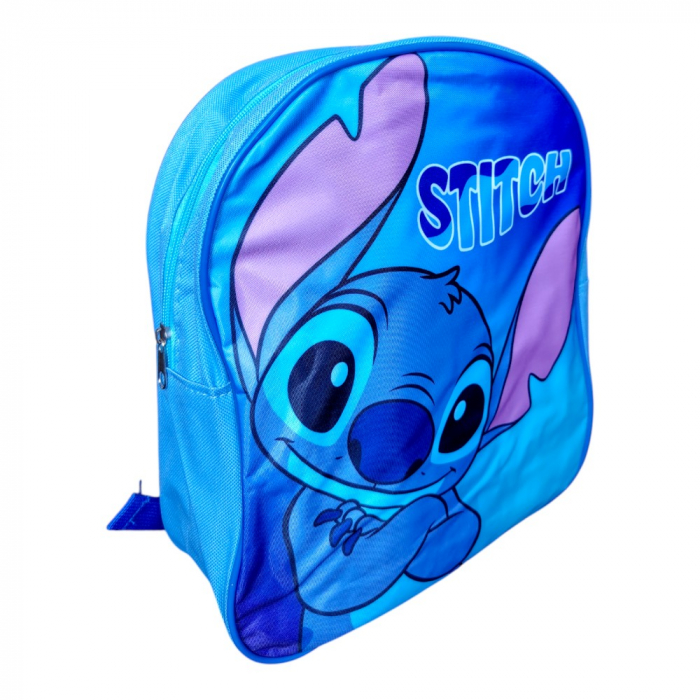 Rucsac copii, 30x26x10 cm, bretele ajustabile, albastru, Stitch [2]