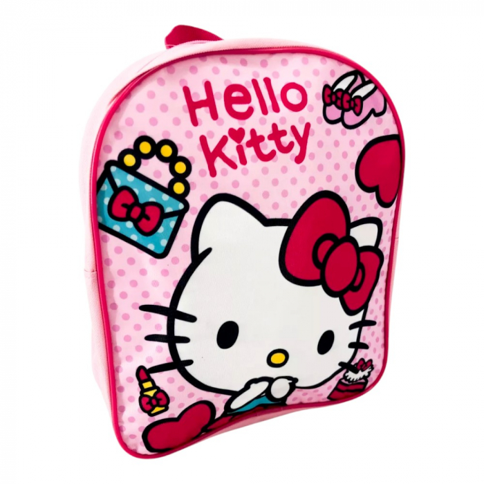 Rucsac copii, 30x26x10 cm, bretele ajustabile, multicolor, Hello Kitty [1]