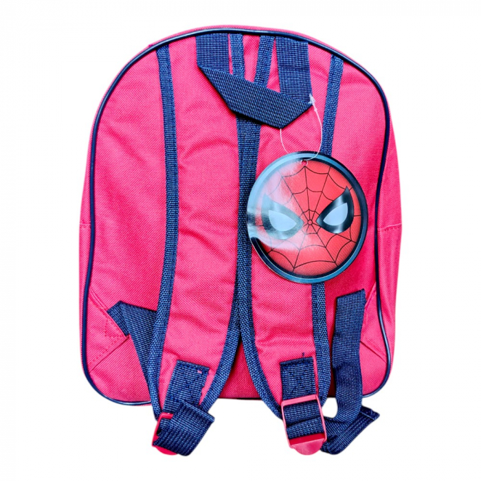 Rucsac copii, 30x26x10 cm, bretele ajustabile, roșu, Spiderman [4]