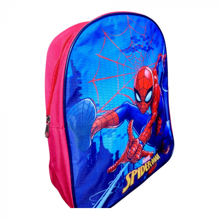 Rucsac copii, 30x26x10 cm, bretele ajustabile, roșu, Spiderman [2]