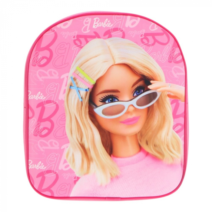 Rucsac copii 3D, 30x26x10 cm, bretele ajustabile, multicolor, Barbie [2]