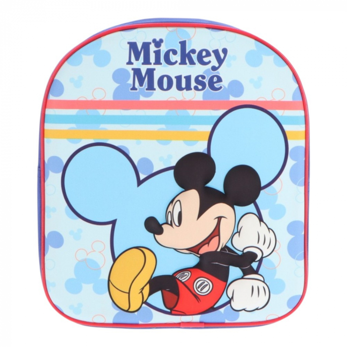 Rucsac copii 3D, 30x26x10 cm, bretele ajustabile, multicolor, Mickey Mouse [2]