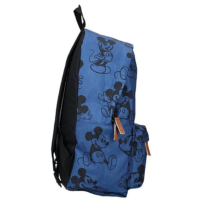 Rucsac albastru cu două compartimente, 43x30x14 cm, Playing it Cool, Mickey Mouse, Disney [3]
