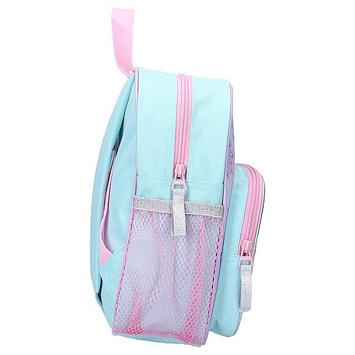 Rucsac multicolor cu două compartimente, 36x25x12 cm, Pastel Power, Frozen, Disney [3]