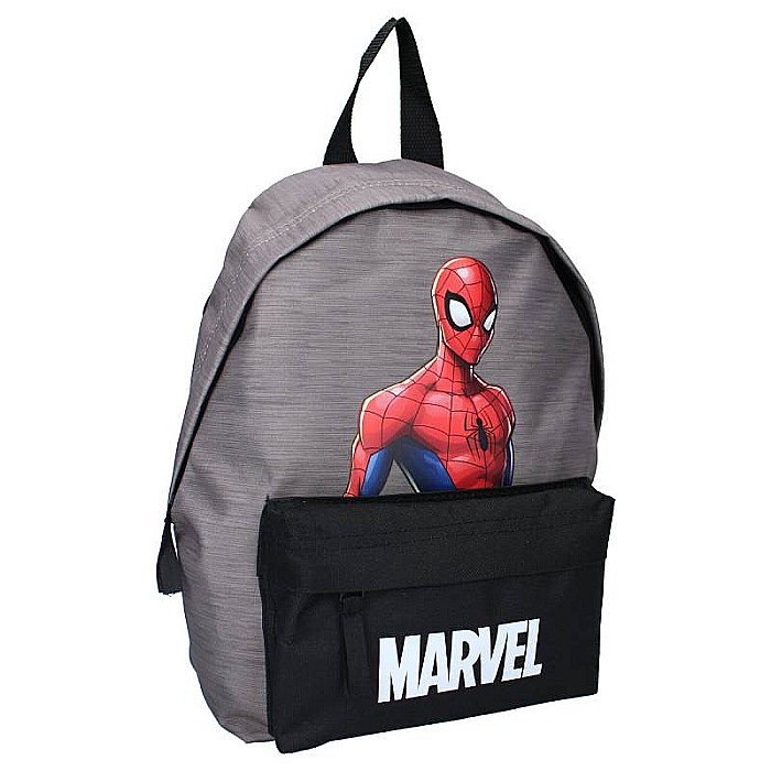 Rucsac multicolor cu două compartimente, 31x22x10 cm, Mighty Powerful, Spiderman [2]