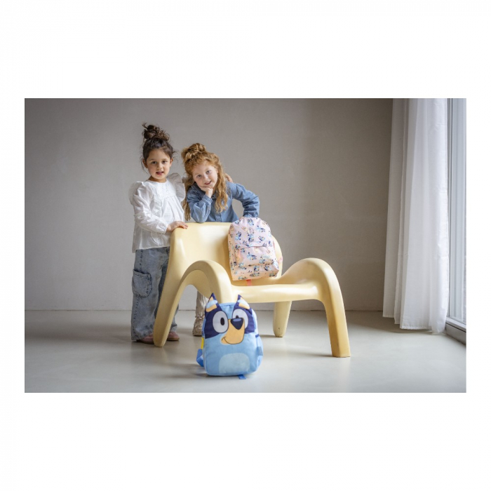 Rucsac pentru copii, 33x23x9 cm, bretele intarite si ajustabile, multicolor, Friends First, Bluey [5]